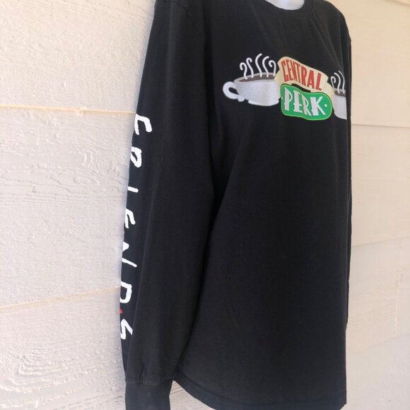 Friends The Television Series Size Large Central Perk Long Sleeve Tee Black - Picture 6 of 12